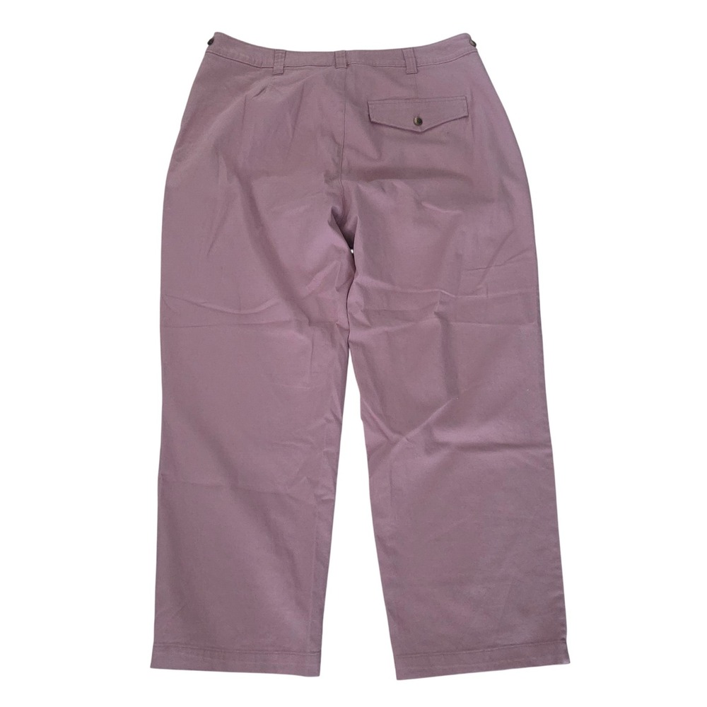 Old Navy Mauve Straight-Leg Trousers - Picture 3 of 8